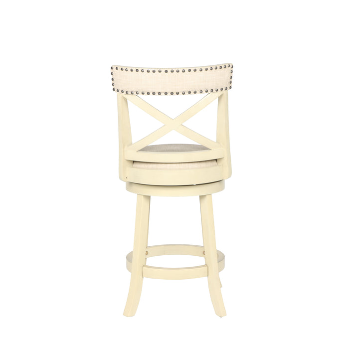 York 24" Counter Stool-White