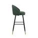 Oliver Green Vegan Leather Bar Chair (2 Per Carton)