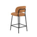 Blythe Orange Vegan Leather Counter Chair (2 Per Carton)