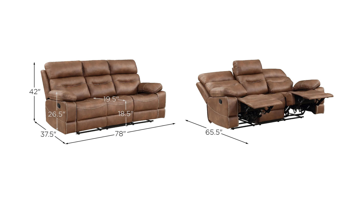 Rudger Reclining Sofa & Loveseat