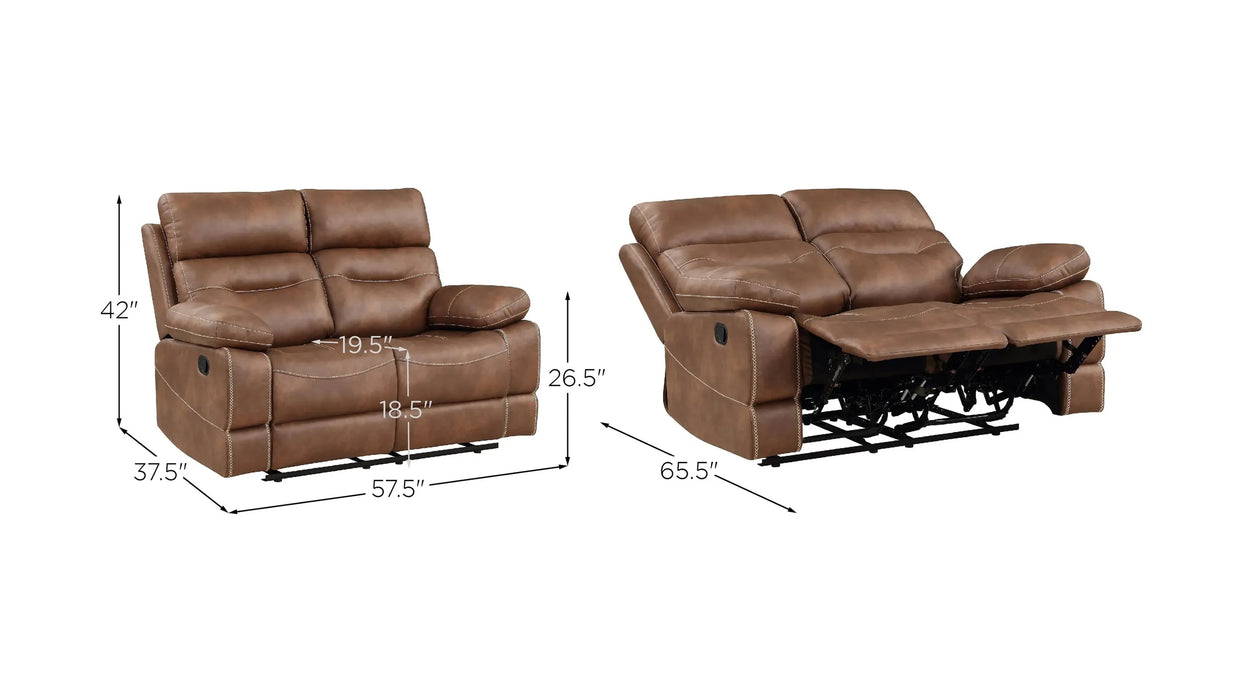 Rudger Reclining Sofa & Loveseat
