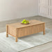 Thayer 47" Two Drawer Coffee Table-Natural