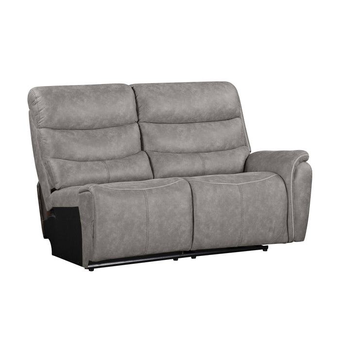 Kamari Raf Loveseat W/One Recliner-Gray