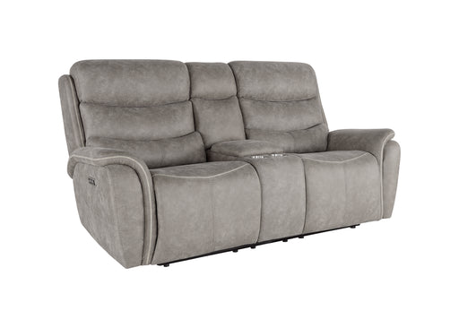 Kamari Console Loveseat W/Pwr Hr & Fr-Gray