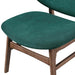 Adler Upholstered Lounge Chair-Green