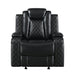 Orion Ii Glider Recliner-Black