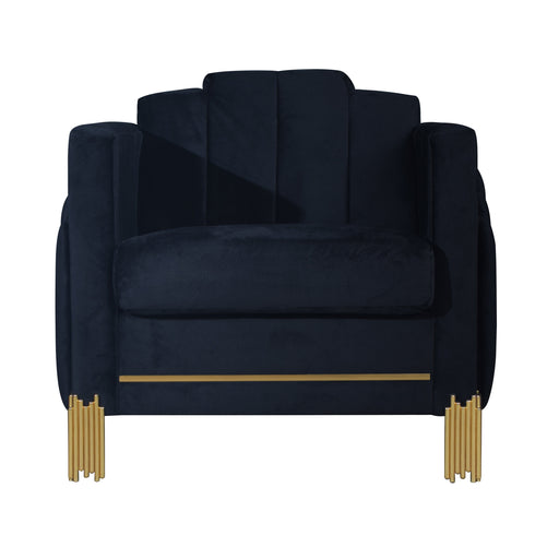Empire Lighted Chair-Black