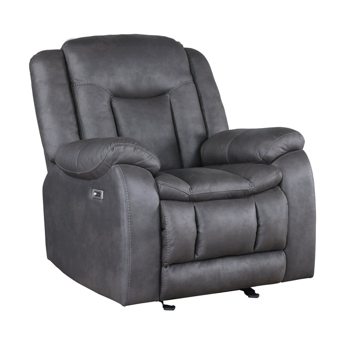 Morello Glider Recliner- Gray