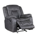 Morello Glider Recliner- Gray