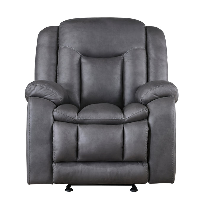 Morello Glider Recliner W/Pwr Fr- Gray