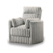 Embrace Swivel Accent Chair-Gray