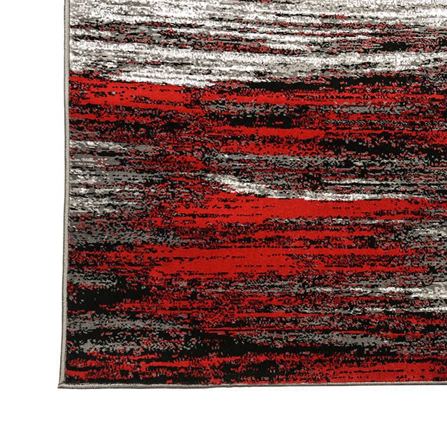 Sivas Gray/Red 8' X 10' Area Rug